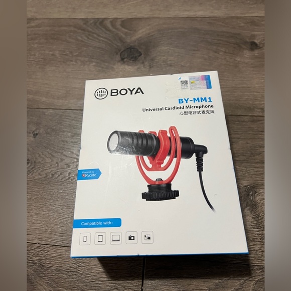 Boya Univeral Cardioid Microphone New - Picture 1 of 7